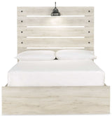 Cambeck Whitewash Full Panel Bed w/ 4 Storage Drawers (Online Special Price) - Ornate Home
