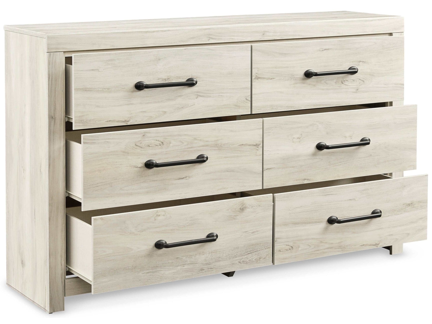 Cambeck Whitewash Full Panel Bedroom Set w/ 2 Storage Drawers (Online Special Price) - Ornate Home