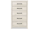 Cambeck Whitewash Full Panel Bedroom Set w/ 2 Storage Drawers (Online Special Price) - Ornate Home