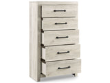 Cambeck Whitewash Full Panel Bedroom Set w/ 2 Storage Drawers (Online Special Price) - Ornate Home
