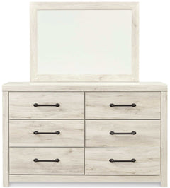 Cambeck Whitewash Full Panel Bedroom Set w/ 4 Storage Drawers - Ornate Home