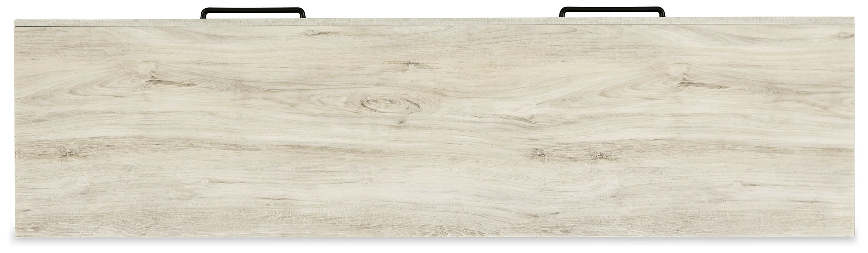 Cambeck Whitewash Full Panel Bedroom Set with Storage, Dresser and Nightstand - Ornate Home