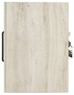 Cambeck Whitewash Full Panel Storage Bedroom Set with Dresser and Nightstand - Ornate Home