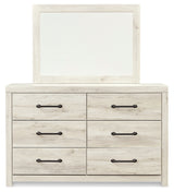 Cambeck Whitewash Full Storage Bed, Dresser and Mirror (Online Special Price) - Ornate Home