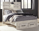 Cambeck Whitewash Full Storage Bed, Dresser and Mirror (Online Special Price) - Ornate Home