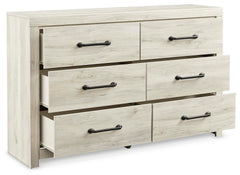 Cambeck Whitewash King Panel Bed, Dresser and 2 Nightstands - Ornate Home