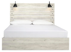 Cambeck Whitewash King Panel Bed, Dresser and 2 Nightstands - Ornate Home
