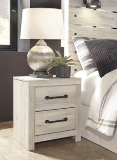 Cambeck Whitewash King Panel Bed, Dresser and 2 Nightstands - Ornate Home