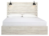 Cambeck Whitewash King Panel Bedroom Set with Dresser and 2 Nightstands (Online Special Price) - Ornate Home