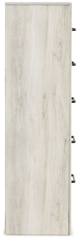 Cambeck Whitewash King Panel Bedroom Set with Storage, Chest and 2 Nightstands - Ornate Home