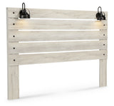 Cambeck Whitewash King Panel Headboard, Dresser, Mirror and Nightstand (Online Special Price) - Ornate Home