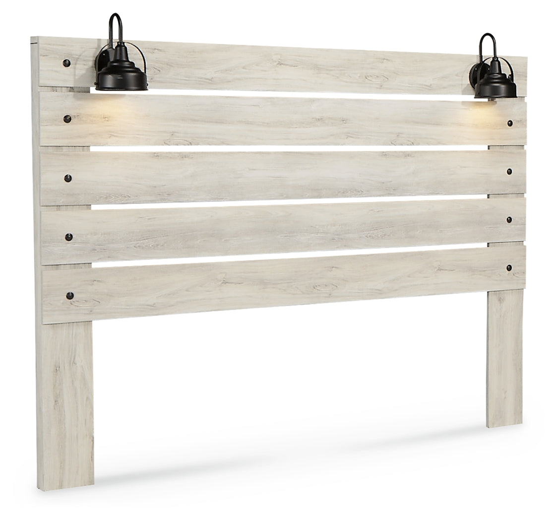 Cambeck Whitewash King Panel Headboard, Dresser, Mirror and Nightstand (Online Special Price) - Ornate Home