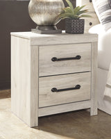 Cambeck Whitewash King Panel Headboard, Dresser, Mirror and Nightstand - Ornate Home