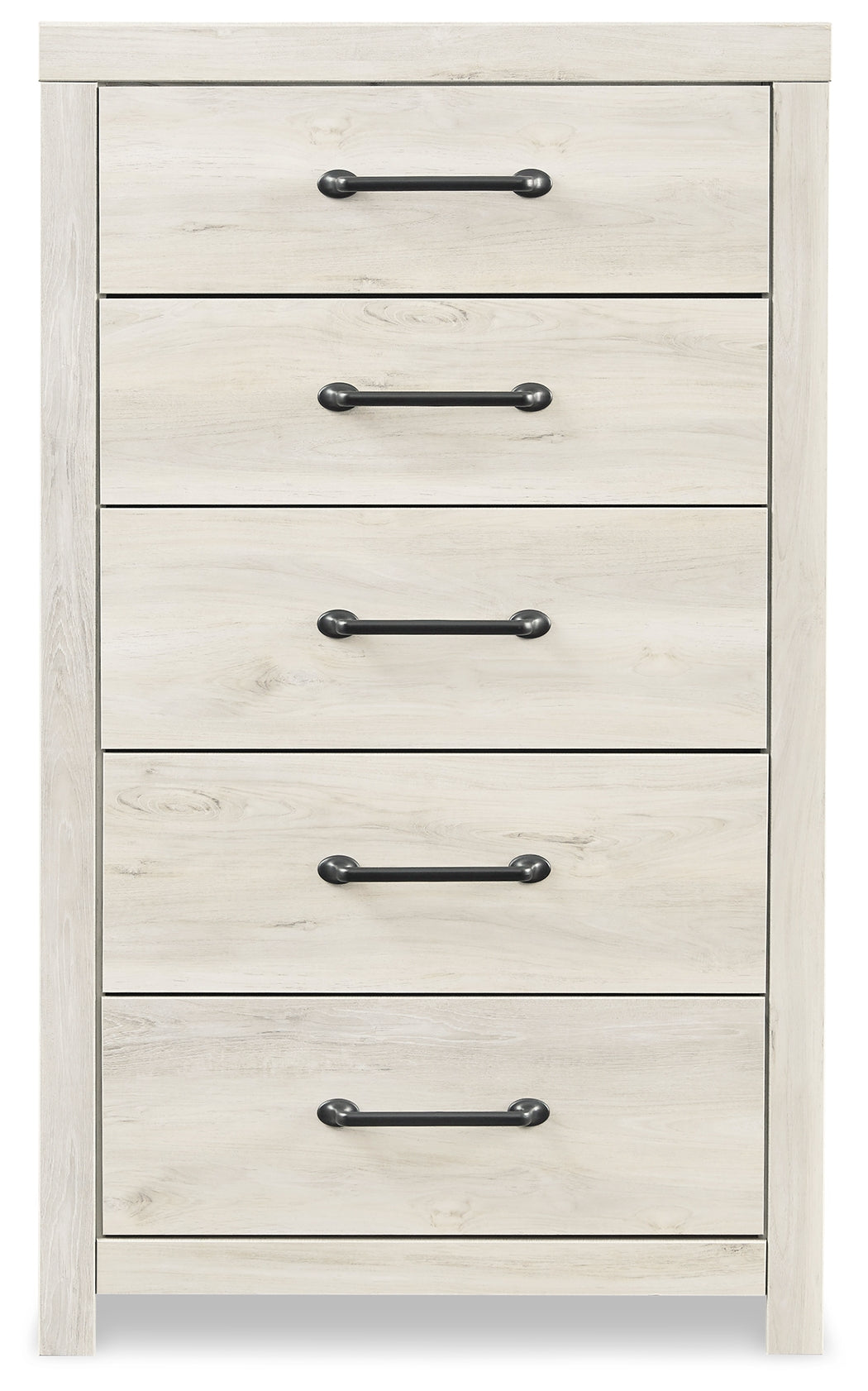 Cambeck Whitewash King Panel Storage Bed, Dresser, Mirror, Chest and Nightstand - Ornate Home