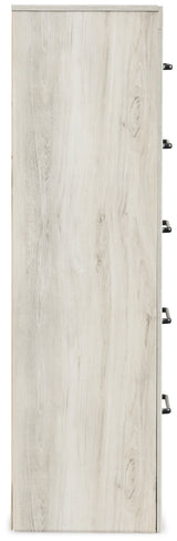 Cambeck Whitewash King Panel Storage Bed, Dresser, Mirror, Chest and Nightstand - Ornate Home