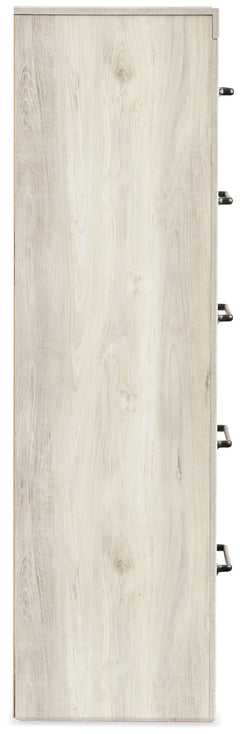 Cambeck Whitewash Narrow Chest of Drawers - Ornate Home