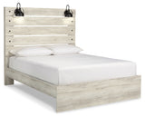 Cambeck Whitewash Queen Panel Bed, Dresser and Mirror - Ornate Home