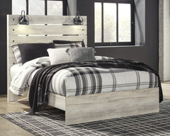 Cambeck Whitewash Queen Panel Bed, Dresser and Mirror - Ornate Home