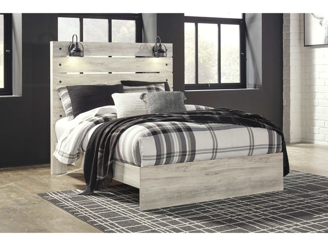 Cambeck Whitewash Queen Panel Bed (Online Special Price) - Ornate Home