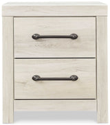Cambeck Whitewash Queen Panel Bedroom Set w/ 2 Storage Drawers (Online Special Price) - Ornate Home