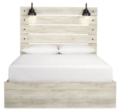 Cambeck Whitewash Queen Panel Bedroom Set with Dresser - Ornate Home