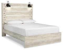 Cambeck Whitewash Queen Panel Bedroom Set with Dresser - Ornate Home