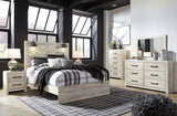 Cambeck Whitewash Queen Panel Bedroom Set with Dresser - Ornate Home