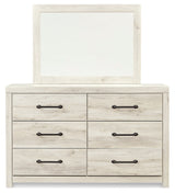 Cambeck Whitewash Queen Panel Bedroom Set with Storage, Dresser, Mirror, Chest and Nightstand (Online Special Price) - Ornate Home