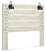 Cambeck Whitewash Queen Panel Headboard, Dresser, Mirror, Chest and Nightstand - Ornate Home