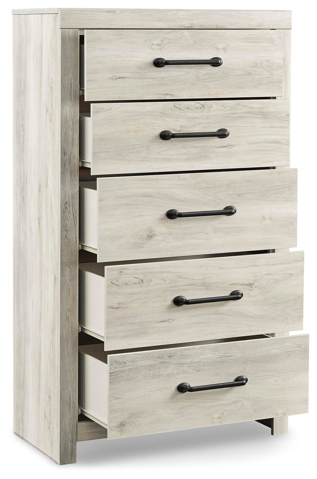 Cambeck Whitewash Queen Panel Storage Bed and Chest - Ornate Home