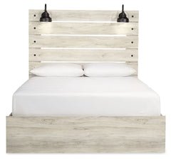 Cambeck Whitewash Queen Panel Storage Bedroom Set with Dresser, Chest and 2 Nightstands - Ornate Home