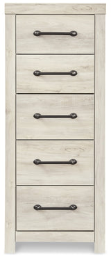Cambeck Whitewash Queen Panel Storage Bedroom Set with Dresser, Chest and 2 Nightstands - Ornate Home