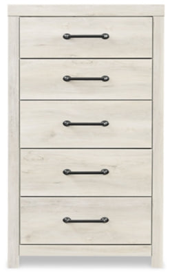 Cambeck Whitewash Queen Panel Storage Bedroom Set with Dresser, Mirror, 2 Chests and 2 Nightstands (Online Special Price) - Ornate Home