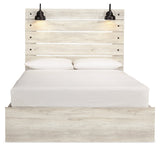 Cambeck Whitewash Queen Storage Bedroom Set with Chest and 2 Nightstands (Online Special Price) - Ornate Home