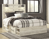 Cambeck Whitewash Queen Storage Bedroom Set with Chest and Nightstand (Online Special Price) - Ornate Home