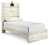 Cambeck Whitewash Twin Panel Bed, Dresser and Mirror - Ornate Home