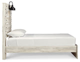 Cambeck Whitewash Twin Panel Bed, Dresser and Mirror - Ornate Home