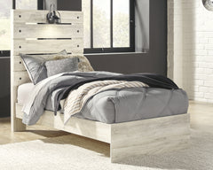 Cambeck Whitewash Twin Panel Bed, Dresser and Mirror - Ornate Home