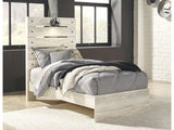 Cambeck Whitewash Twin Panel Bed (Online Special Price) - Ornate Home