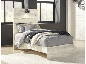 Cambeck Whitewash Twin Panel Bed (Online Special Price) - Ornate Home