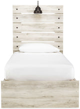 Cambeck Whitewash Twin Panel Bedroom Set w/ 2 Storage Drawers (Online Special Price) - Ornate Home