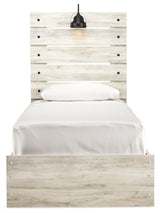 Cambeck Whitewash Twin Panel Bedroom Set with Dresser and Nightstand - Ornate Home