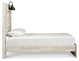 Cambeck Whitewash Twin Panel Bedroom Set with Dresser and Nightstand - Ornate Home