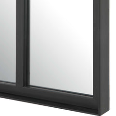 Camber Black Oversized Arch Mirror - Ornate Home