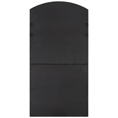 Camber Black Oversized Arch Mirror - Ornate Home