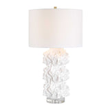 Cambre White Coral Table Lamp - Ornate Home