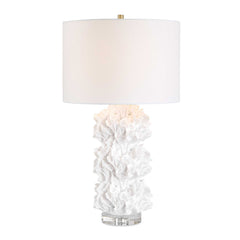 Cambre White Coral Table Lamp - Ornate Home