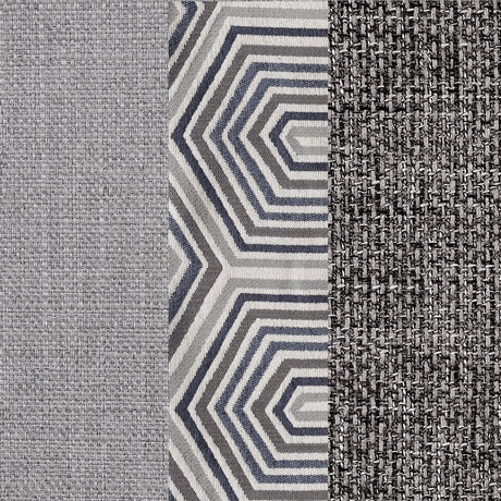 Cambria Grey 5-piece Modular Sectional Sofa - Ornate Home