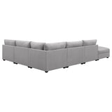 Cambria Grey 6-piece Modular Sectional Sofa - Ornate Home