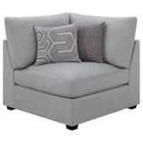 Cambria Grey 6-piece Modular Sectional Sofa - Ornate Home